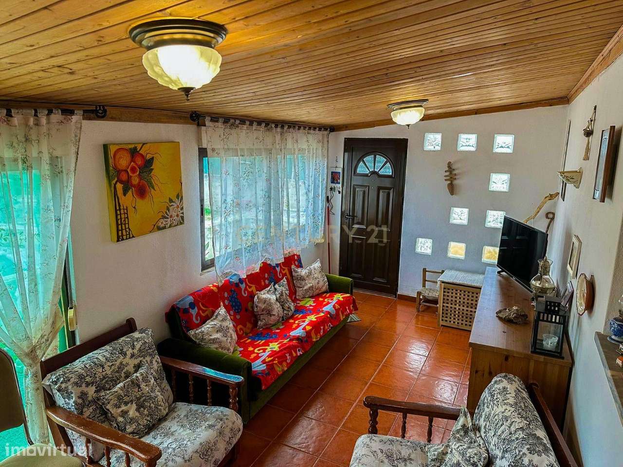 Terreno com Moradia T2 em Azeitão com Piscina e Excelente Exposição So - Grande imagem: 4/40