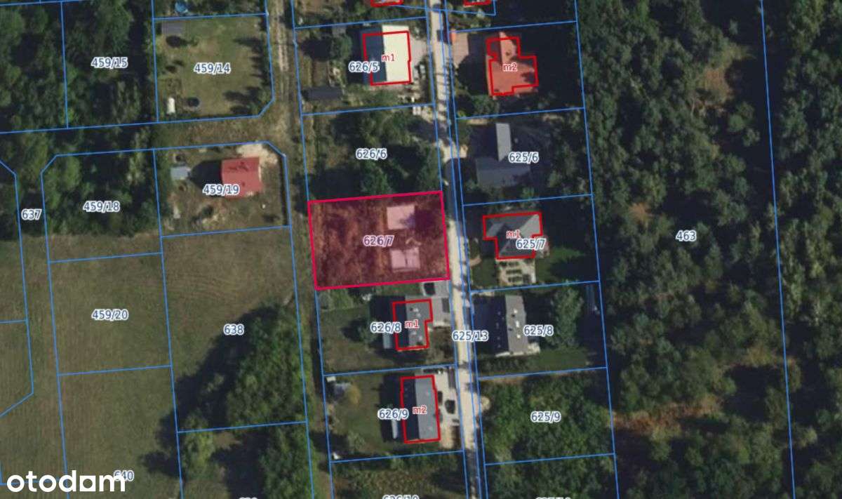 Działka 1078 m2 przy Lesie Młochowskim-5