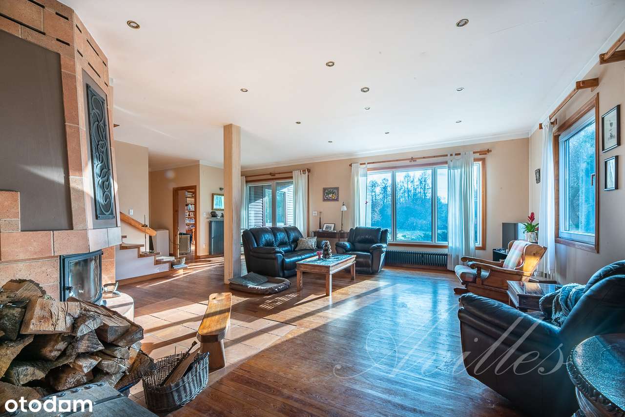 Malownicza działka, przestronny dom, tuż przy Puszczy Kampinoskiej.-6