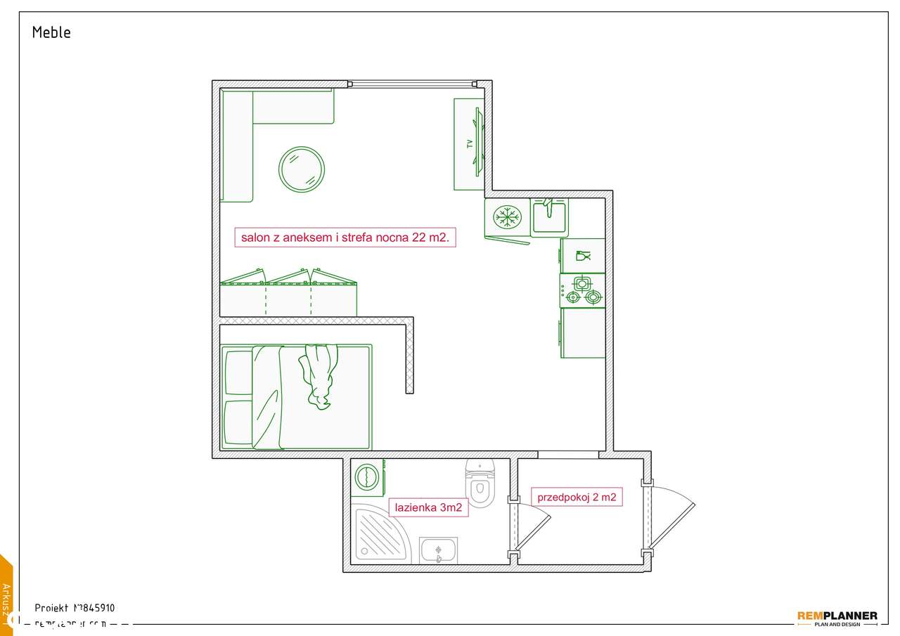 Piękne 26,5 m2 po remoncie! Prywatne miejsce parkingowe!-9
