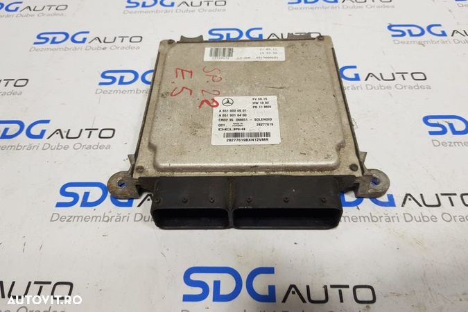 Calculator motor ECU a6519019400 Mercedes Sprinter 2.2 2010-2016 Euro 5 - 1