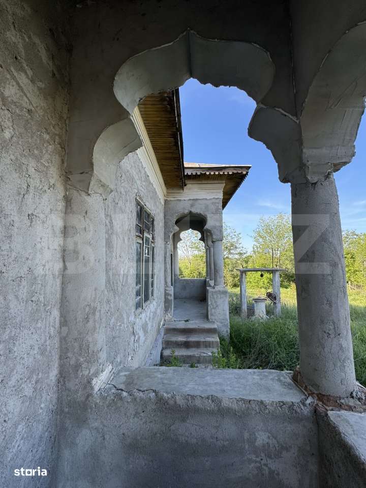 Casa pe parter renovabila cu proiect de extindere, 2101 mp teren, Dalg - Imagine principală: 5/12