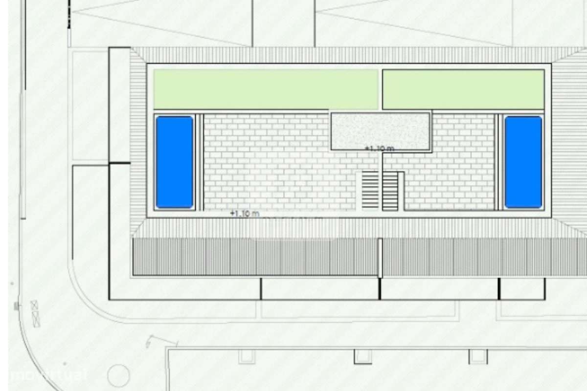 Apartamento T3 com rooftop à Praia de Canidelo-17