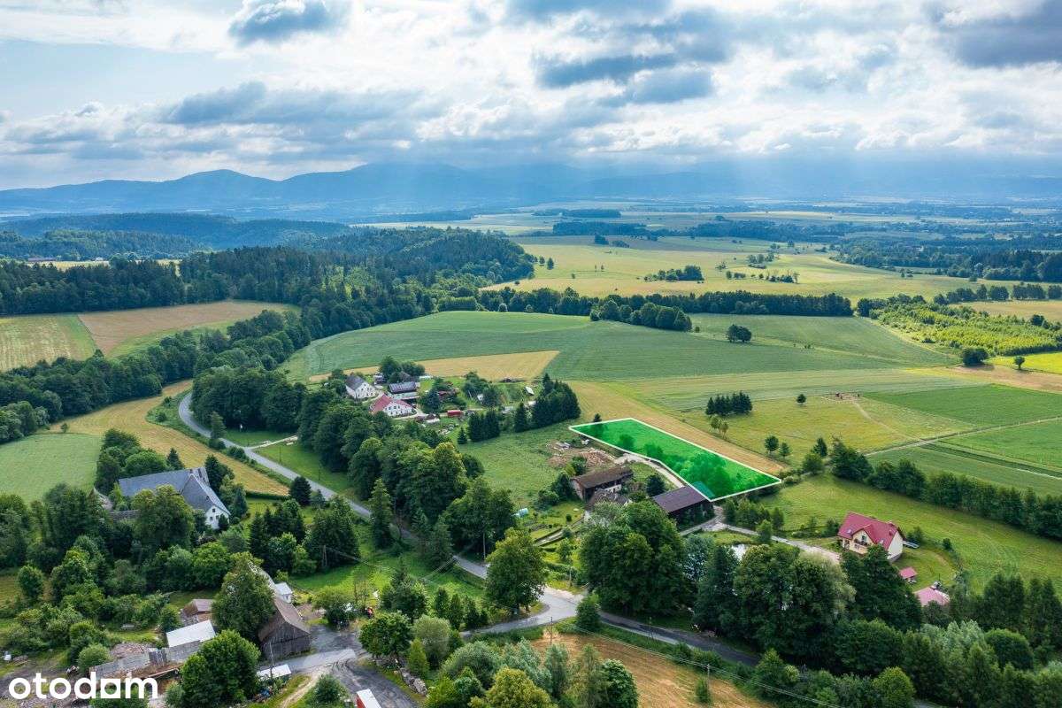 Działka widokowa z pozwoleniem na budowę - Pełny obrazek: 5/9