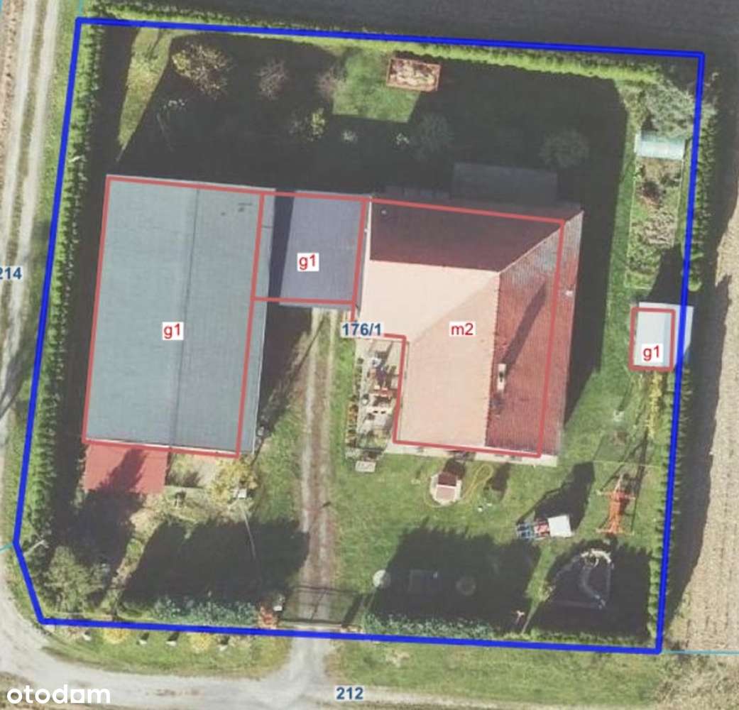 Budynek mieszkalny z garażem i budynkiem gospodarczym LICYTACJA-4