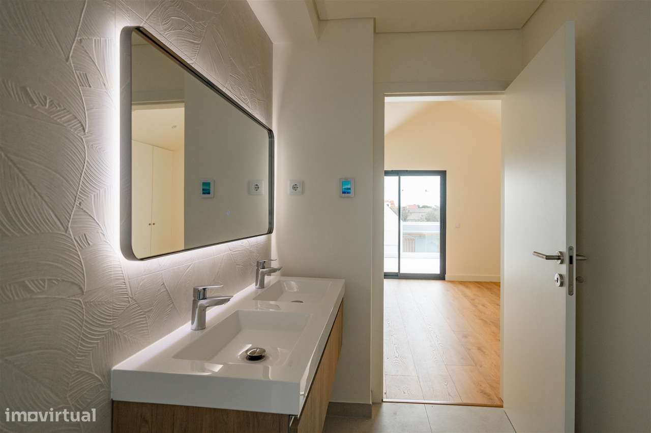 Conforto moderno, piscina privativa e tranquilidade de aldeia às porta-29