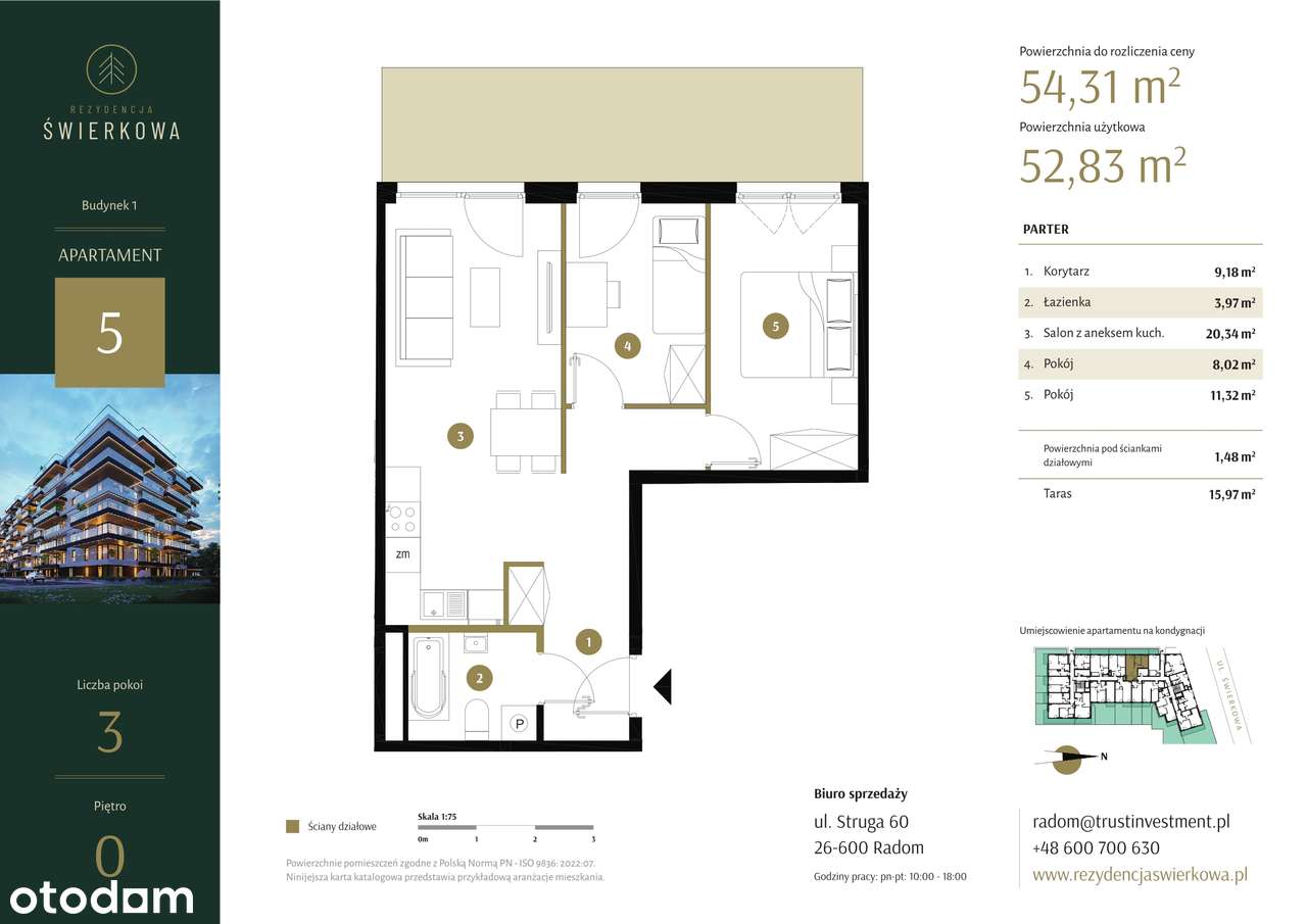 Rezydencja Świerkowa | mieszkanie 3-pok. | 5 - Pełny obrazek: 3/8
