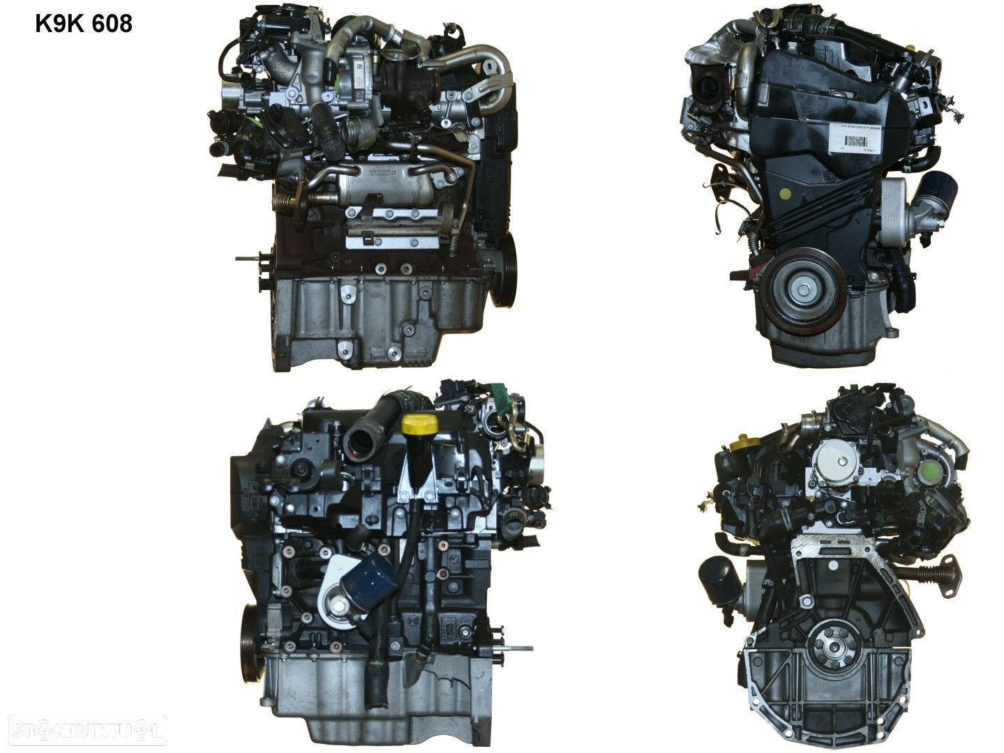 Motor Completo  Usado NISSAN QASHQAI 1.5 dCi K9K 608 - 1