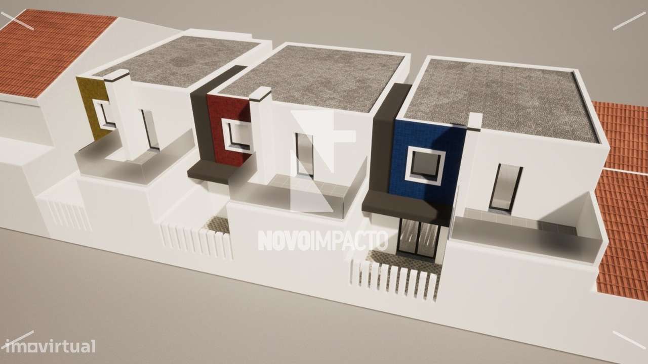 Montijo - Moradia T3 c/ Terraço, Logradouro e Parqueamento-8