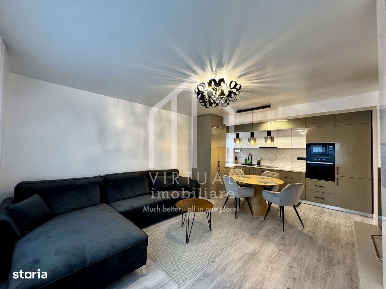 Apartament cu 3 camere, 63mp utili + 2 balcoane, etaj 2/3, Selimbar - Imagine principală: 3/17