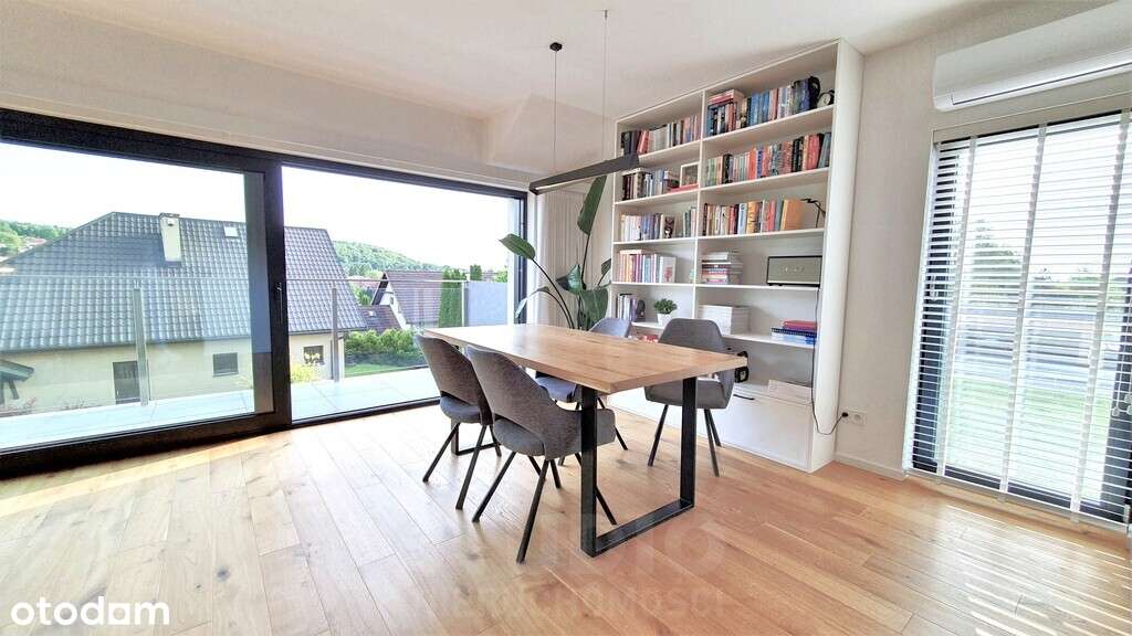 Nowoczesny elegancki widok na las taras - Pełny obrazek: 1/20