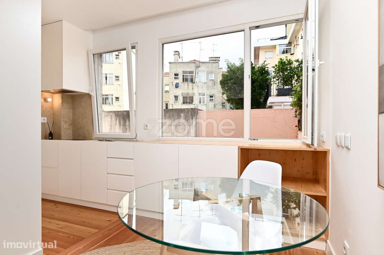 T1 na Lapa mobilado para arrendar - Grande imagem: 5/24