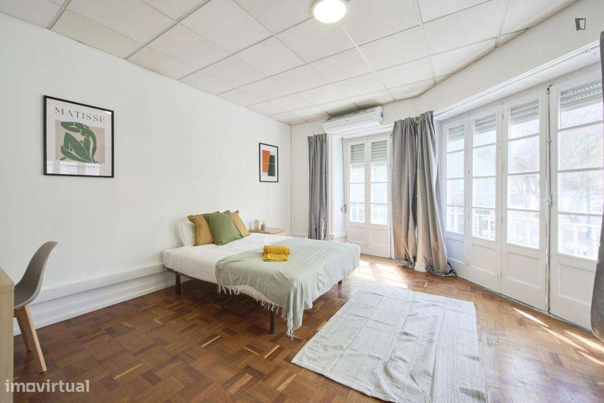 Quarto - localizado em Avenida da Liberdade Lisbon - Grande imagem: 2/7