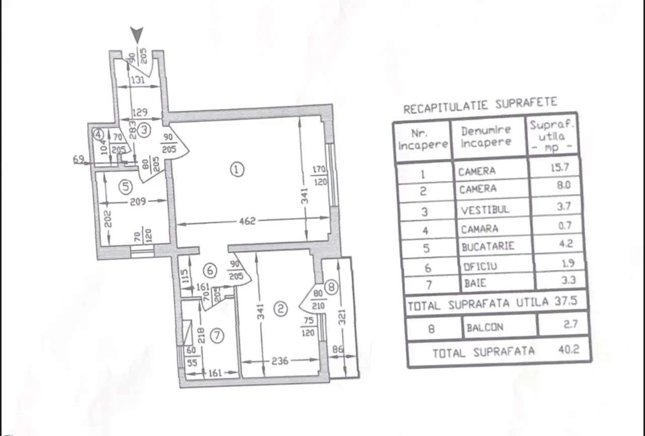 Apartament 2 camere complet renovat cu designer, vizavi de Parcul Tei-14