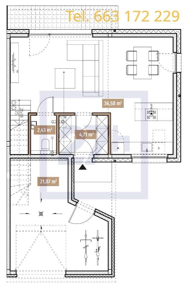 ➤ Duży Garaż ✔ Rekuperacja ✔ Gładzie ✔ Światłowód-2