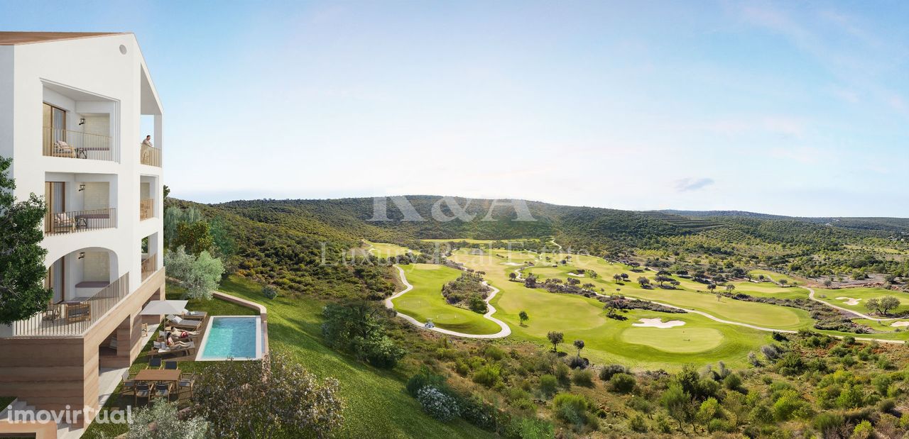 Apartamento T2 em resort de luxo com golfe, Algarve