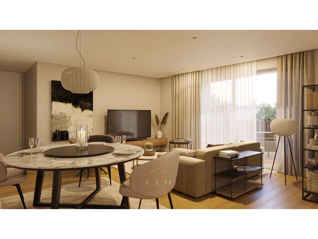 T2 NOVO com garagem, a 250 metros da praia - Grande imagem: 4/11