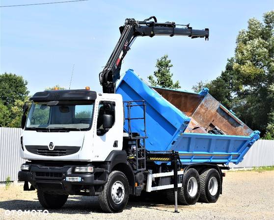 Renault KERAX 370 DXI*HIAB 122B-3 HIDUO+PILOT/ 6x4 - 3