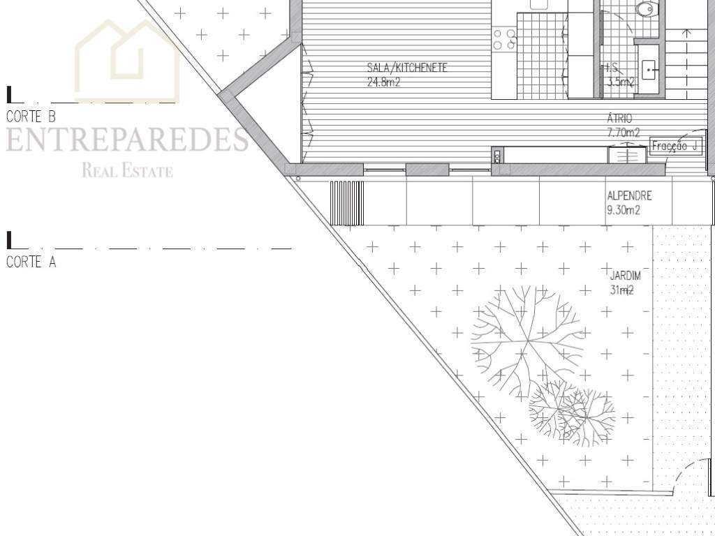 Comprar moradia T2 duplex com lugar de garagem, jardim 50m2 e varan...-9