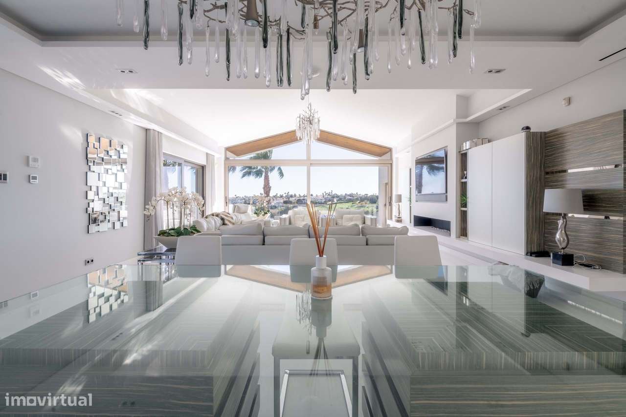 Moradia de luxo com vista mar e golfe-27