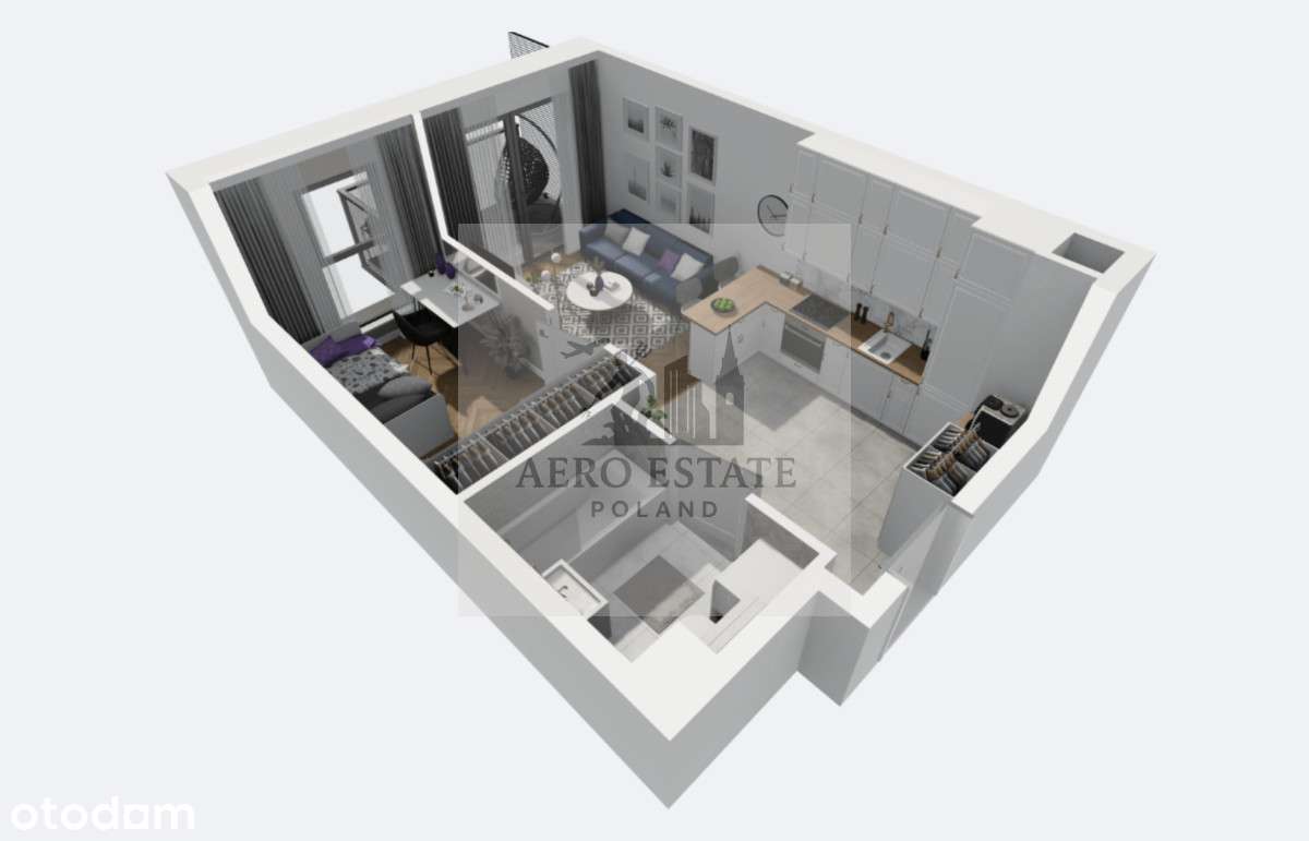 Inwestycja nad Motławą – 2 pokoje, które zarabiają - Pełny obrazek: 5/17