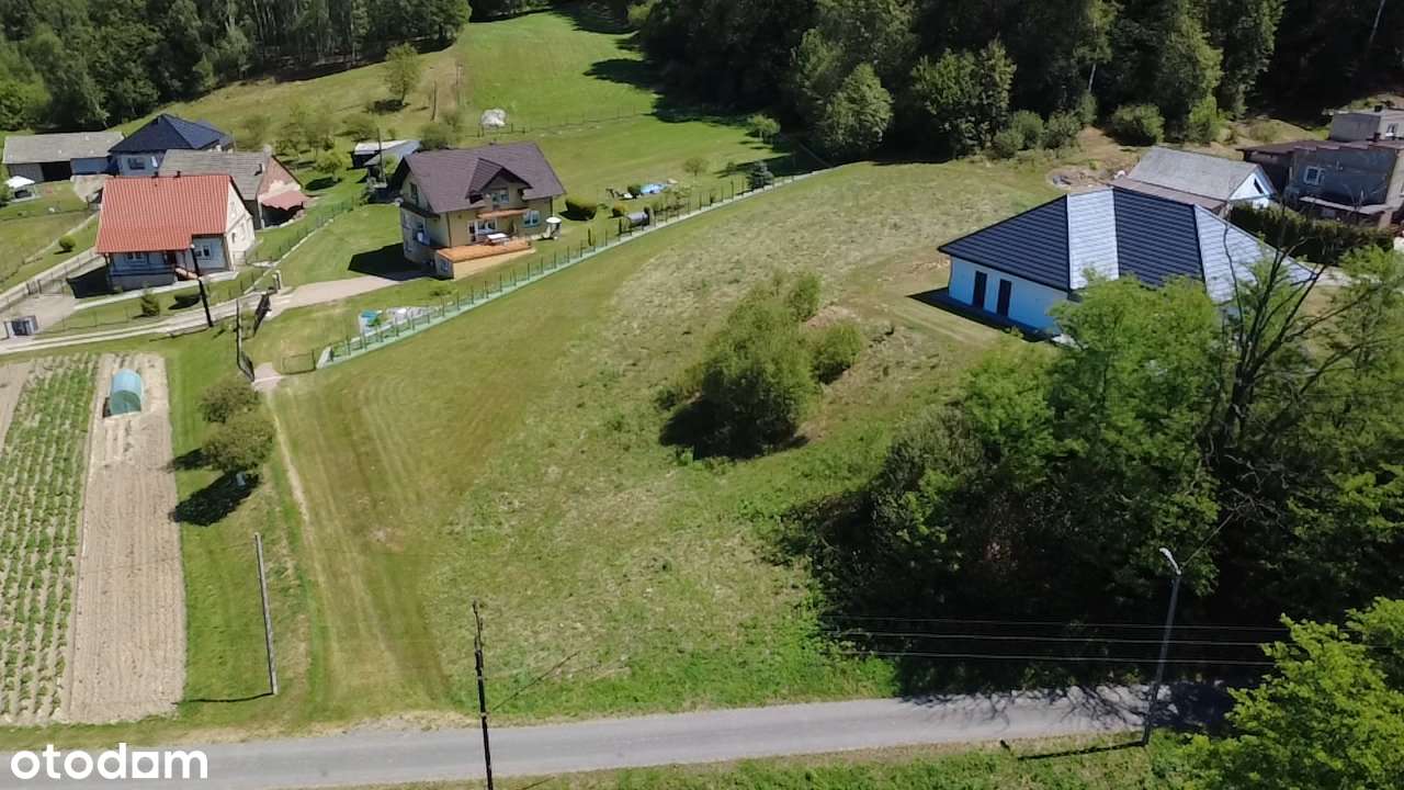 Działka budowlana 30 arów – Woźniki, gm.Tomice |cisza, przyroda-5