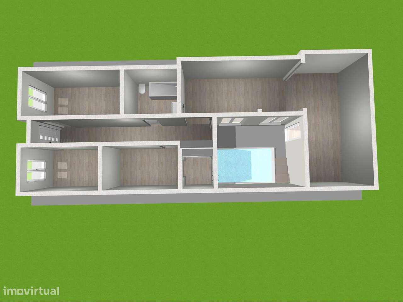 Moradia T3 nova com terraço em Montijo - Grande imagem: 3/7