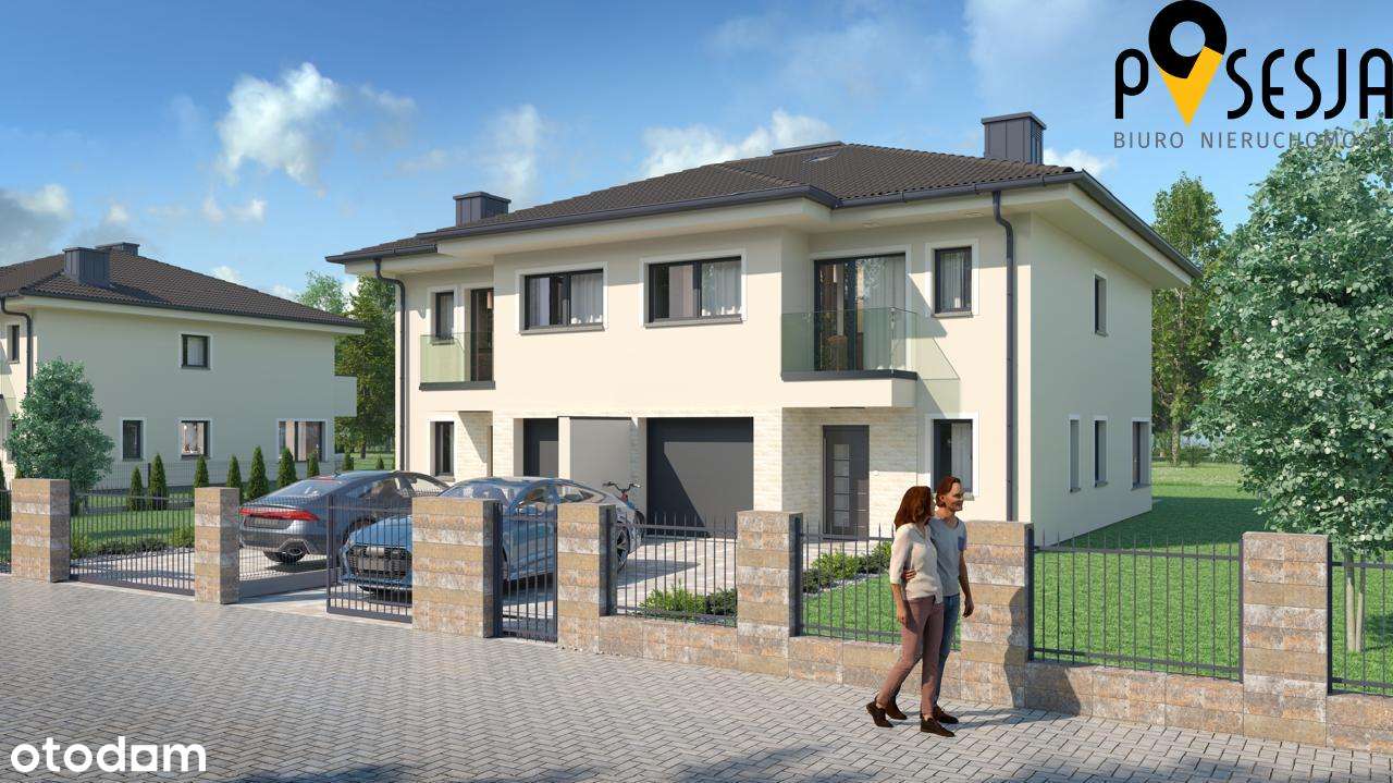 Gotowy ! Bliźniak 5 pokoi ; działka 500m2 Garbatka gm. Lesznowola-0