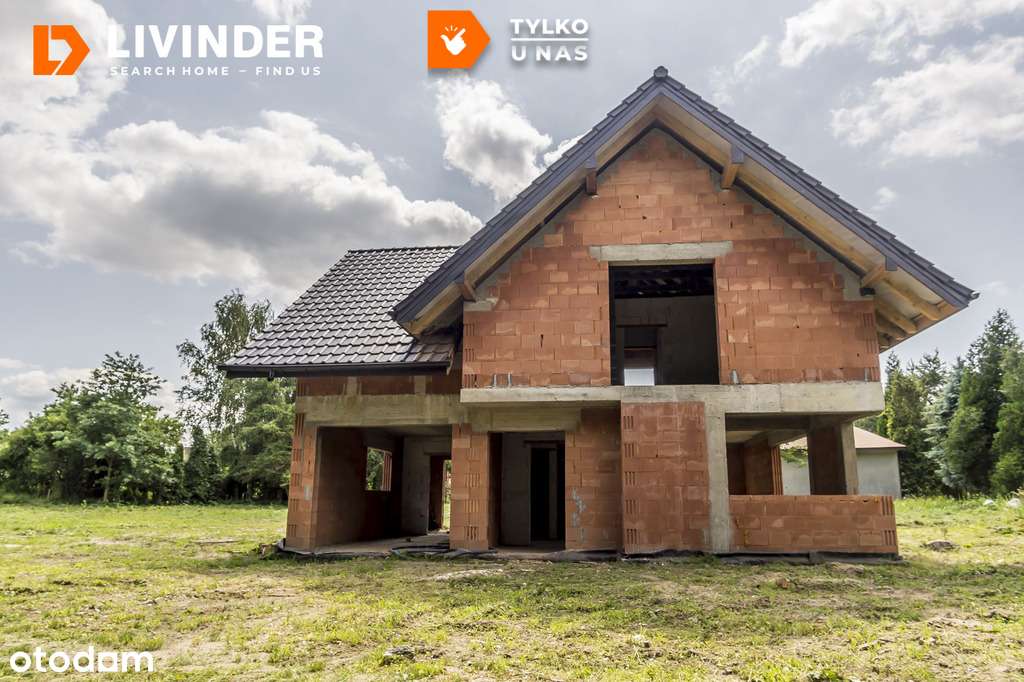 Dom 4 pok z garażem, 7 ar działki, Wołowice - Pełny obrazek: 1/15