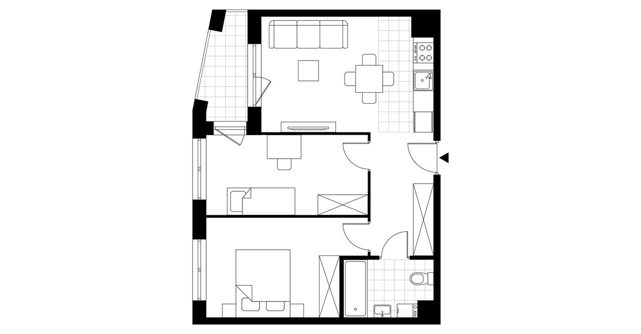 Światowida 5 | mieszkanie 3-pok. | M015 - Pełny obrazek: 5/8