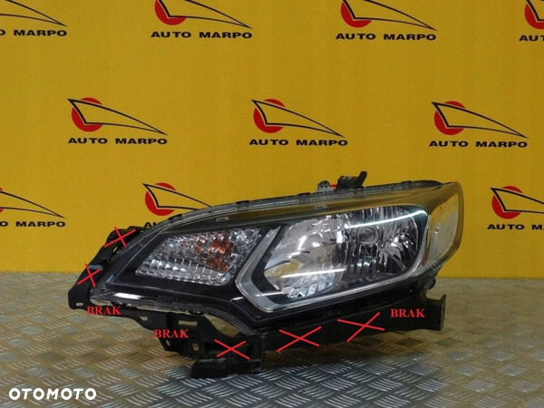 HONDA JAZZ 2014 2015- REFLEKTOR LAMPA LEWA PRZÓD - 2