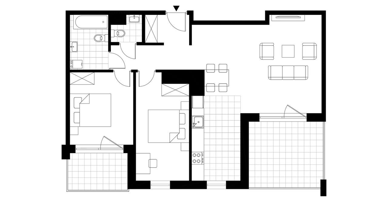 Bulvar Apartments | mieszkanie 3-pok. | G.12.96 - Pełny obrazek: 4/9