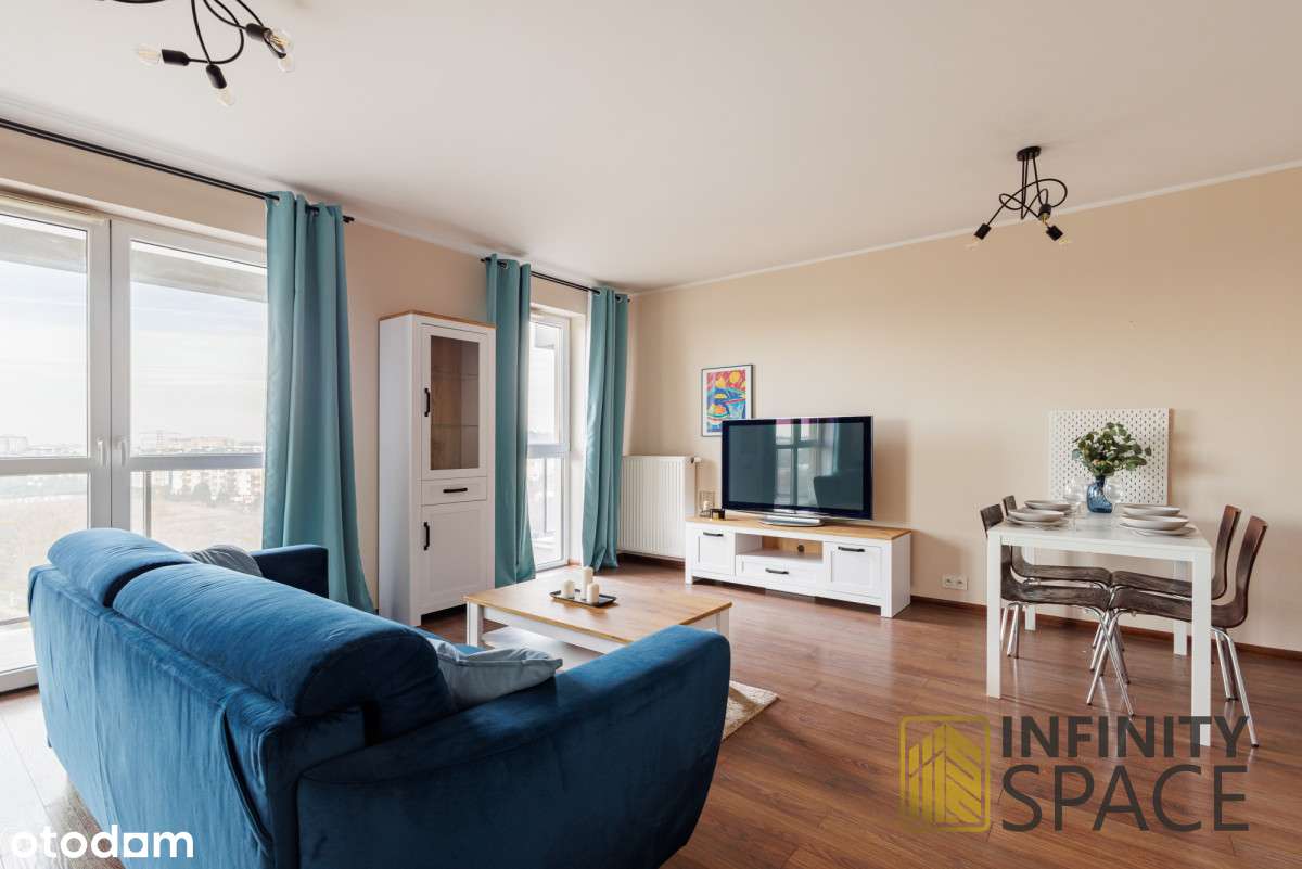 Przestronne mieszkanie na wysokim piętrze | Park - Pełny obrazek: 4/15