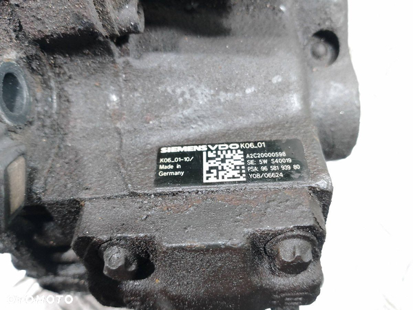 POMPA WTRYSKOWA CITROEN C4 9658193980 2.0 HDI - 5