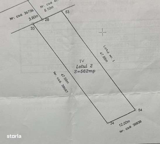 Teren intravilan - Plaiul Vulcanesti 562 mp - Imagine principală: 2/2