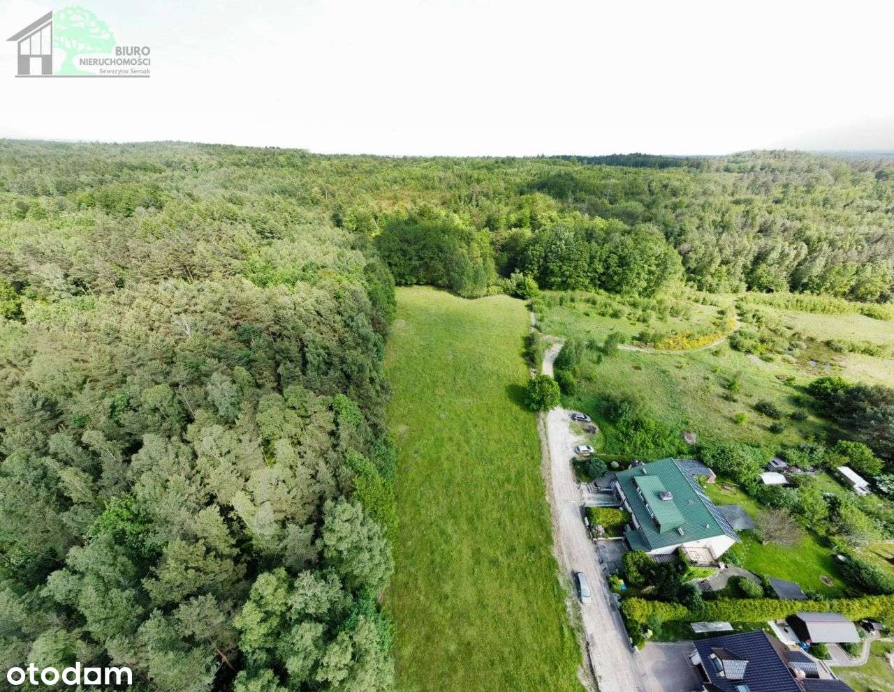 Działki pod lasem - budowlane z Wz - Leśniewo-9