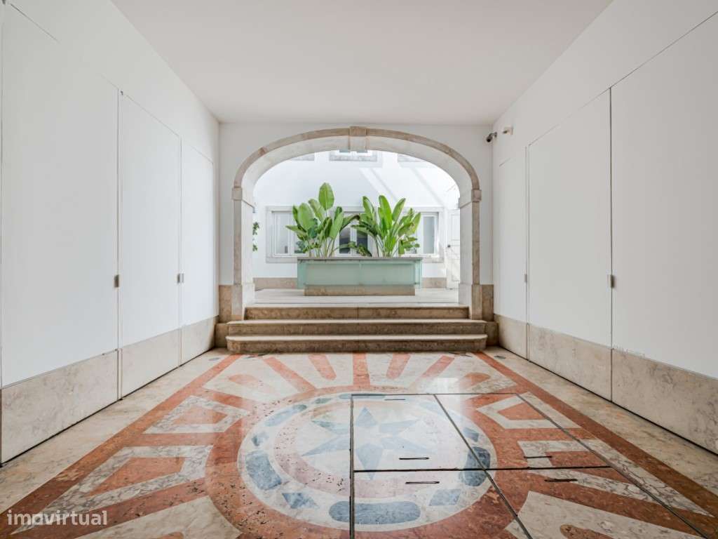 Arrendamento T4,, luz natural, terraços. Condominio na Lapa - Grande imagem: 2/27