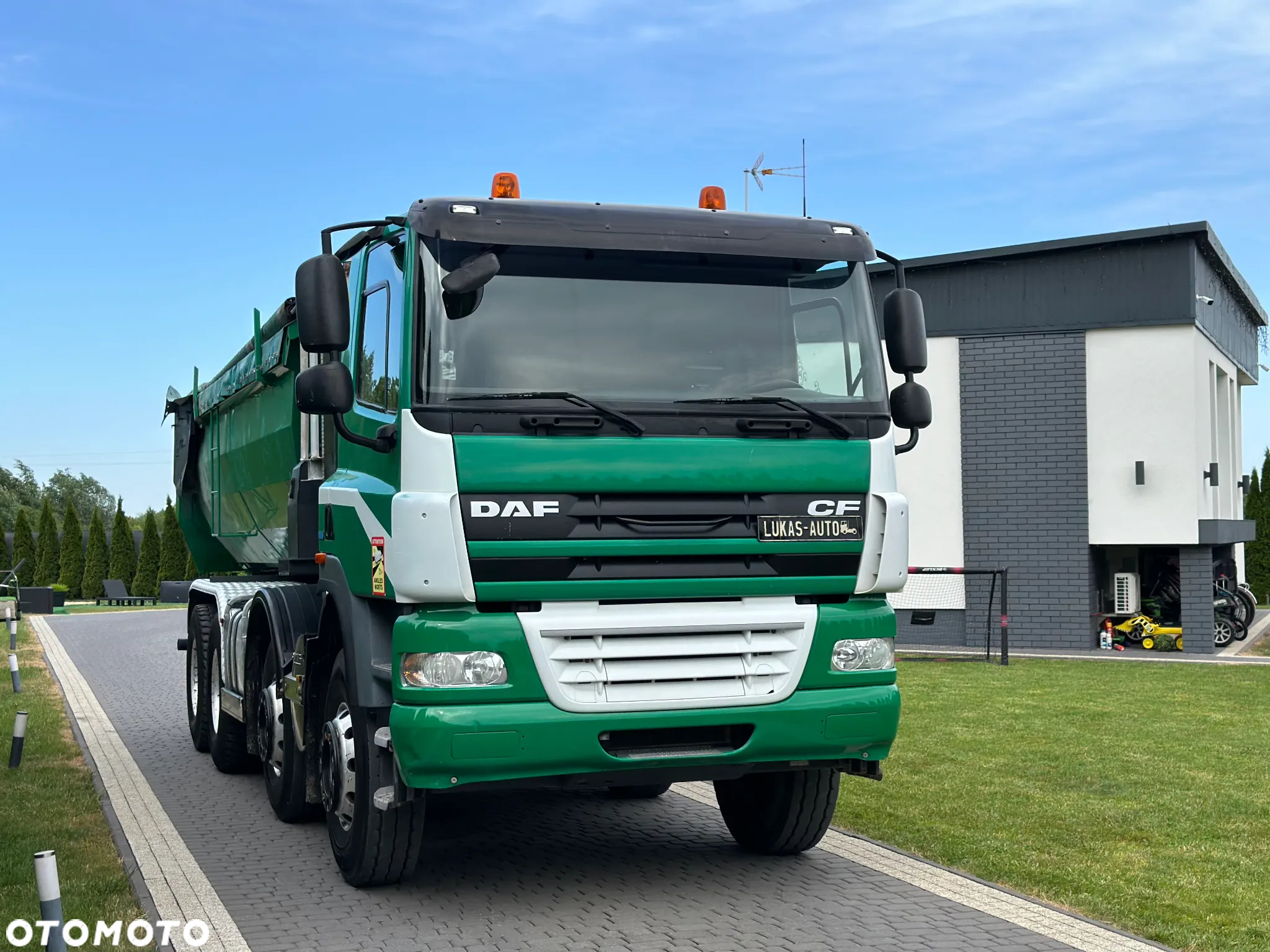 DAF CF 380 8X4 WYWROTKA - 5