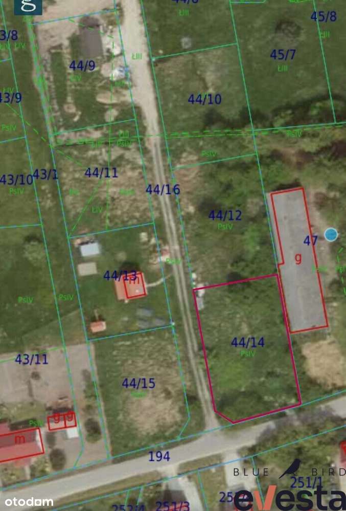 1058 m2 | działka budowlana | blisko lasu | MPZP - Pełny obrazek: 4/4