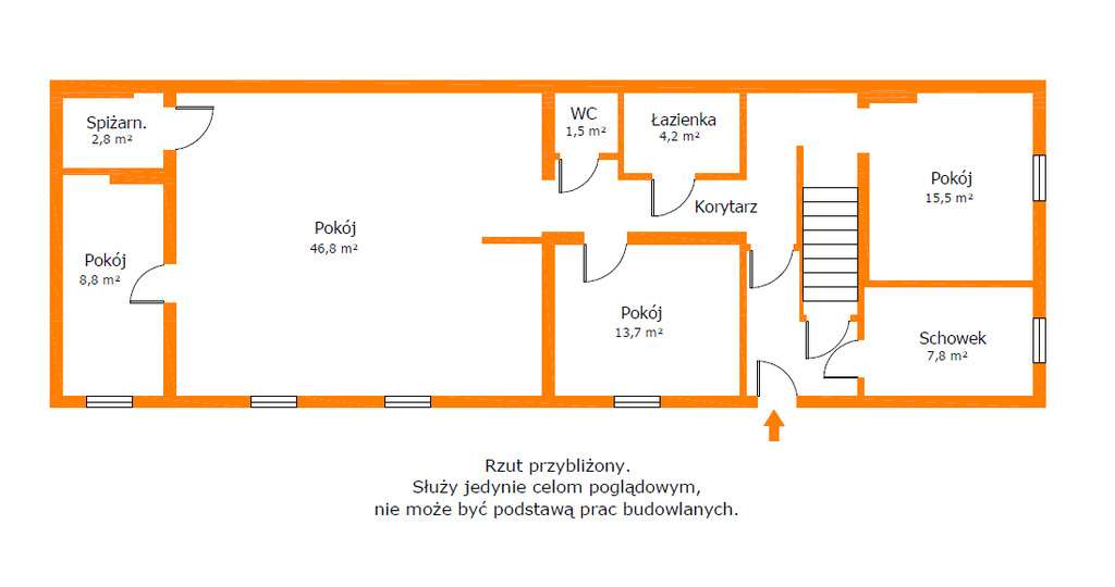 Przestronne mieszkanie z kominkiem blisko centrum! - Pełny obrazek: 4/13