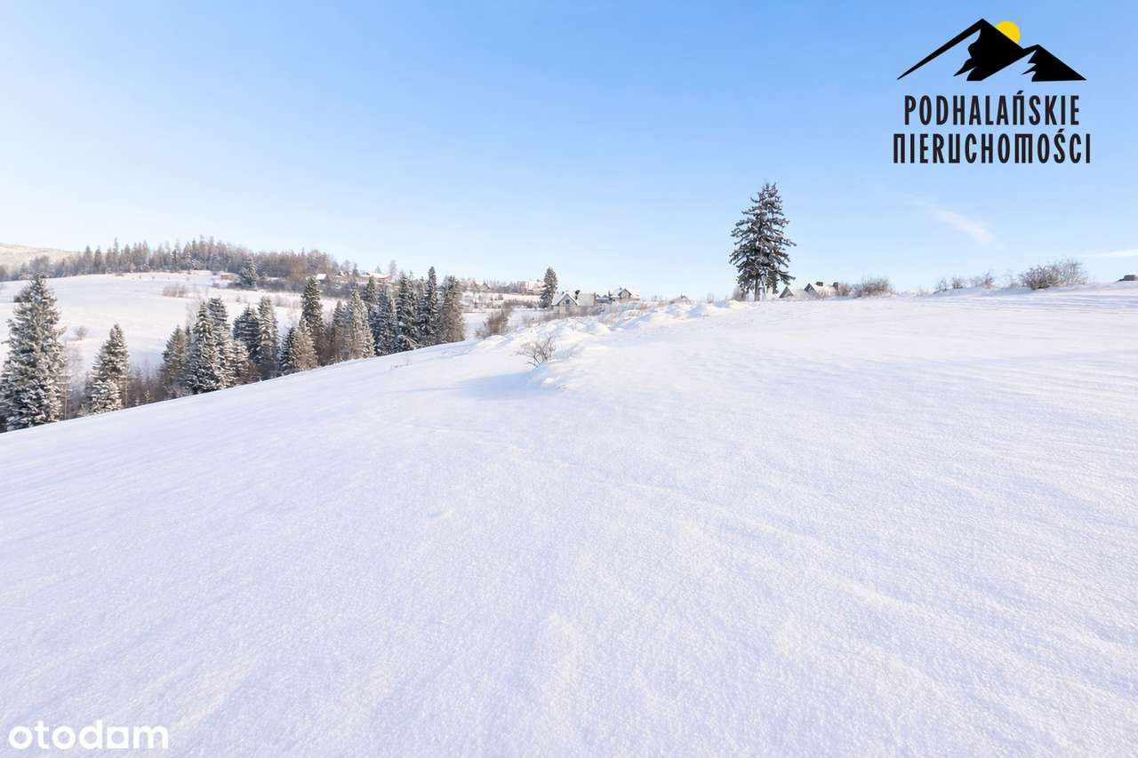 Duża działka budowlana  z widokiem pod inwestycję-5
