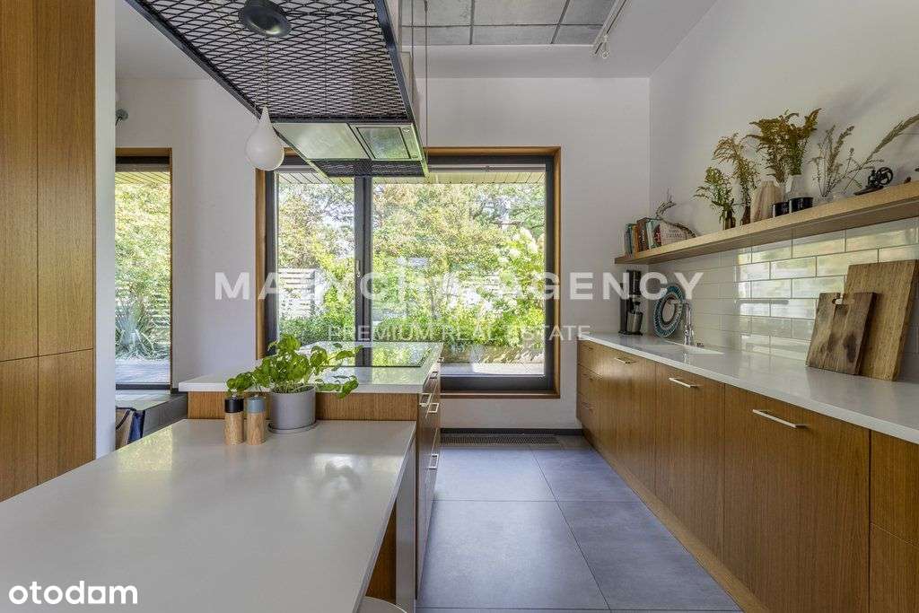 Nowoczesny dom na Skarpie Ursynowskiej-10