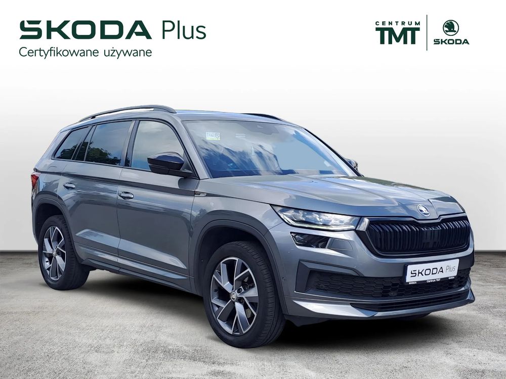 SKODA KODIAQ Sportline Park Asist Rolety 230V 1.5TSI 150KM DSG Salon PL ASO