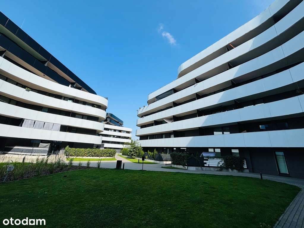 Nowoczesne mieszkanie 44 m² z ogromnym balkonem –