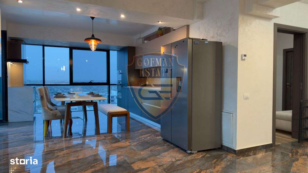 Penthouse Exclusivist, dressing, terasa 64 mp Mamaia Nord Hanul cu Pes - Imagine principală: 4/15