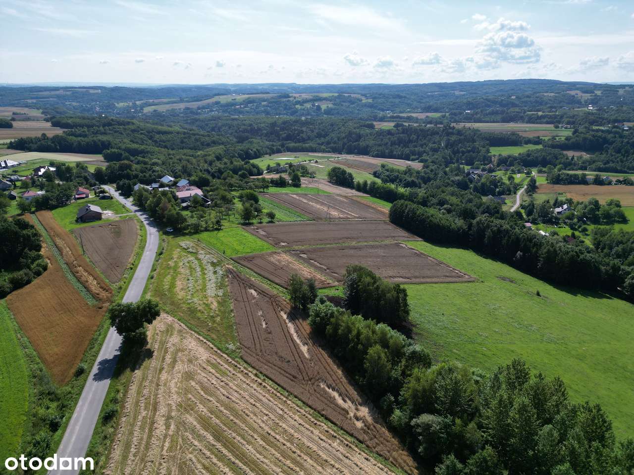 Widokowa działka w Gnojnicy | 2100m2 - Pełny obrazek: 3/3