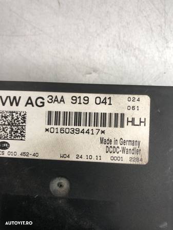 Modul start stop Volkswagen Passat B7 Variant 2.0 TDI  DSG 170cp - 2