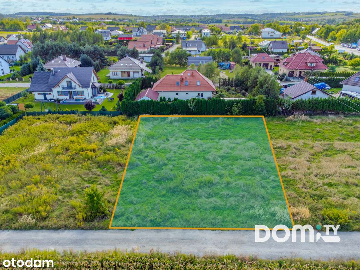 piękna działka, prostokątna, szybki dojazd - Pełny obrazek: 1/13