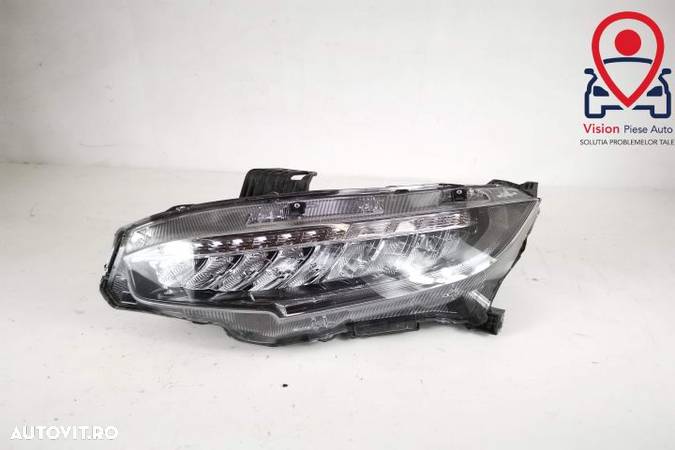 Far Stanga Original Full Led In Stare Buna Honda Civic 10 (facelift) - 1