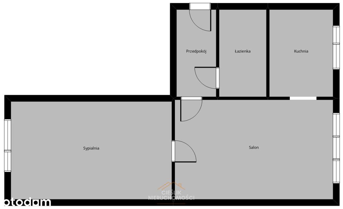Niski czynsz adm. | ul. Piłsudskiego | M2 | 38 m2-15